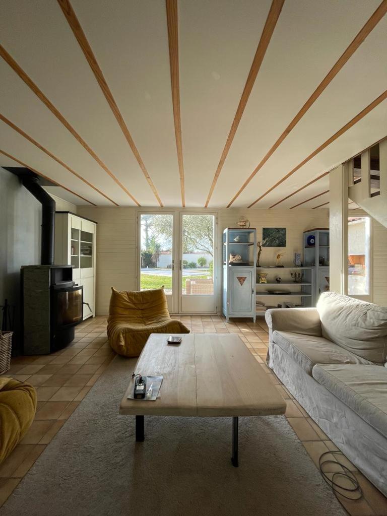 Maison Familiale En Bois Avec Piscine, Proche Du Bassin Gujan-Mestras Eksteriør bilde